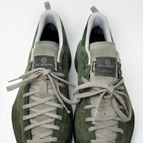 Scarpa Sz. US 8 Green Hiking Shoes ITALY Made - Picture 4 of 8